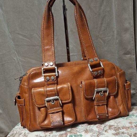 Michael Kors Tan Satchel Bag - Picture 1 of 6